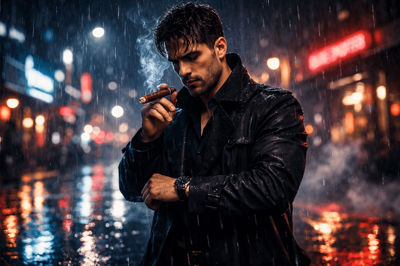 Neon Rain
